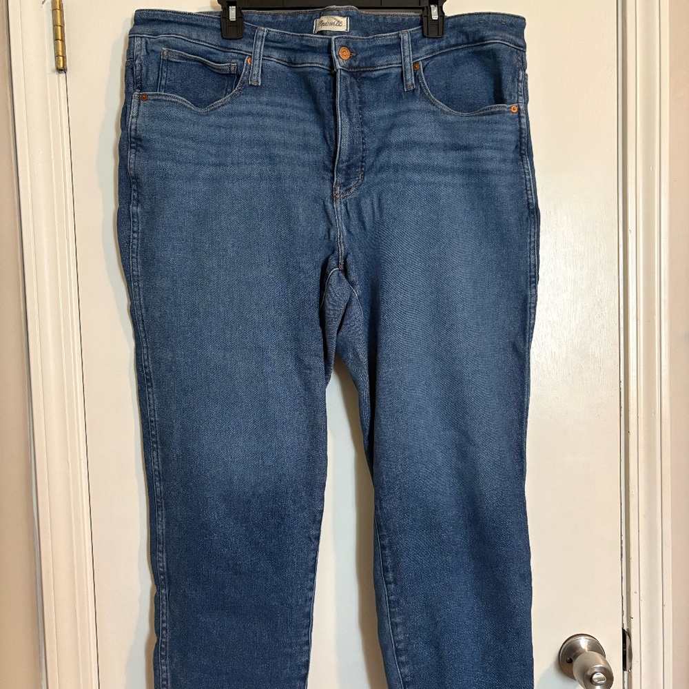 Madewell Stovepipe Denim Jeans